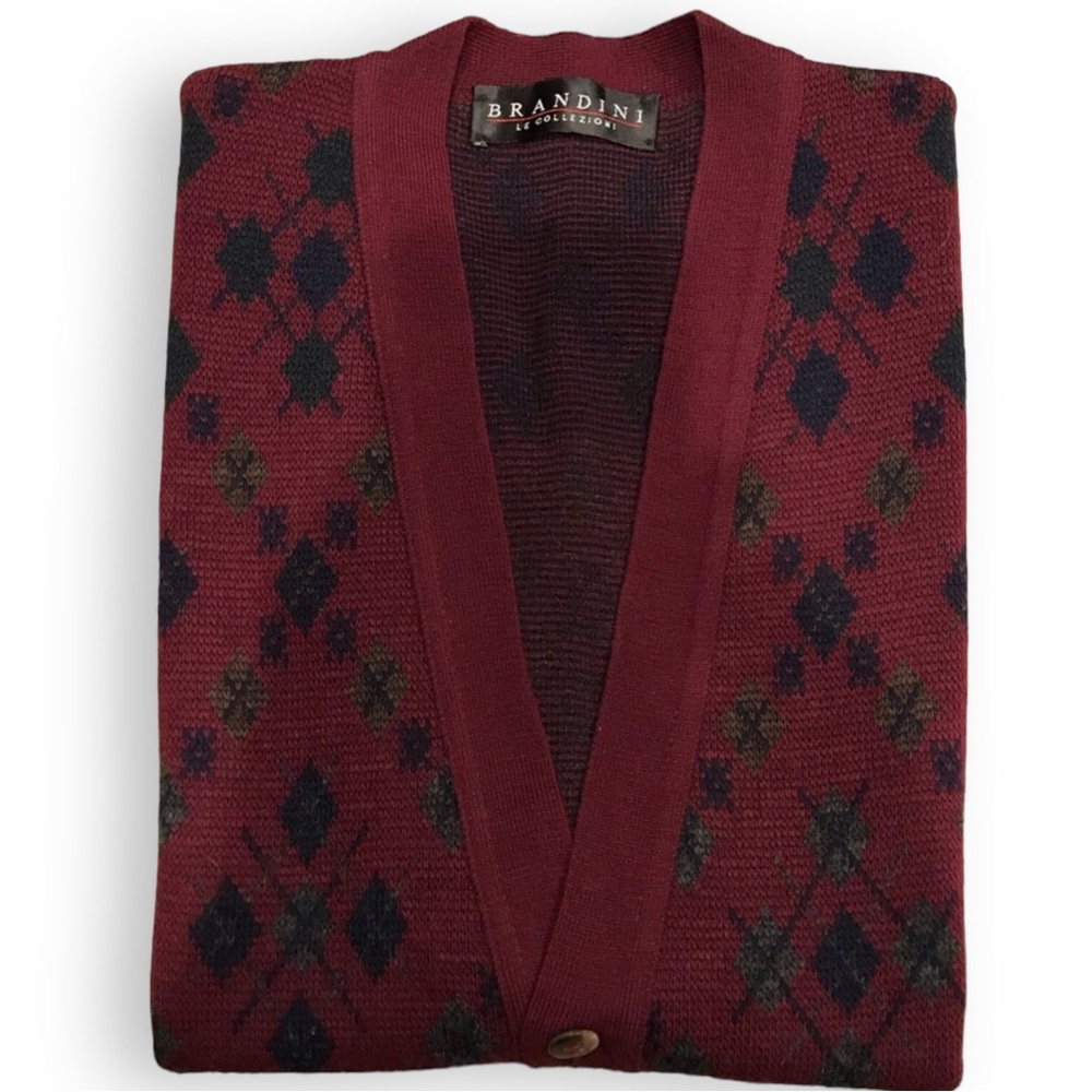 EUC Brandini Wool Blend Button-front Sweater Vest - M - Picture 5 of 7